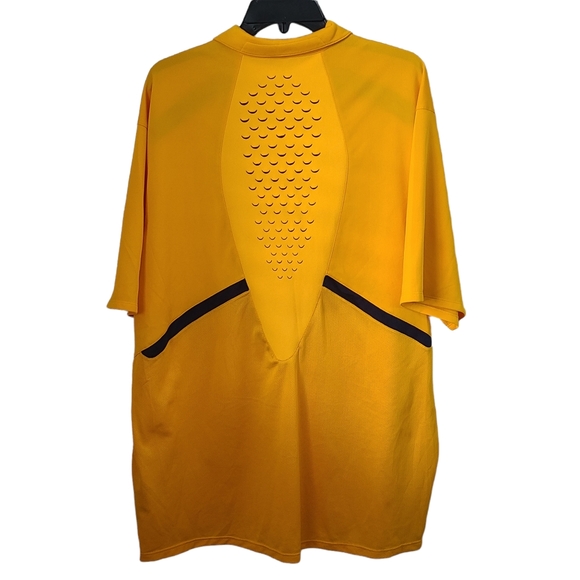 Nike Sphere React Vented Yellow Golf Polo XXL - Picture 2 of 4